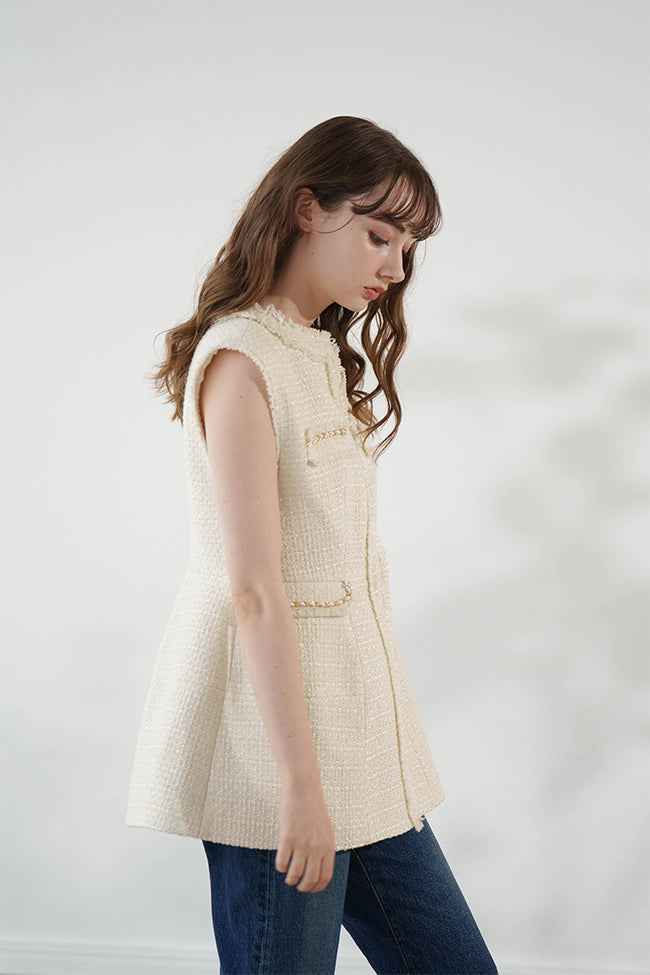 ツイードペプラムジレ – ADMORE