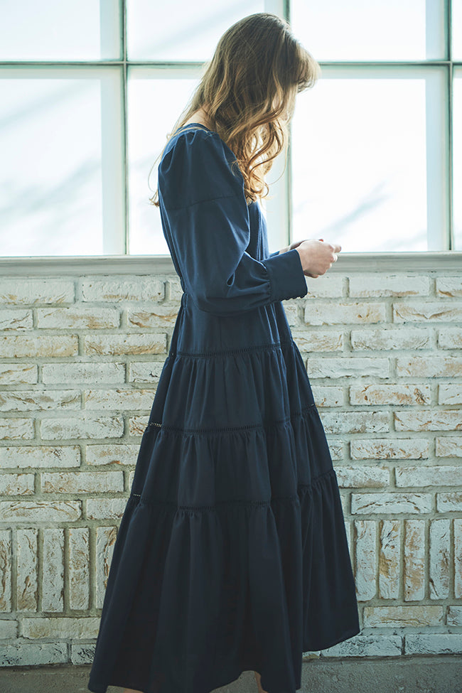 カシュクールティアードワンピース – ADMORE