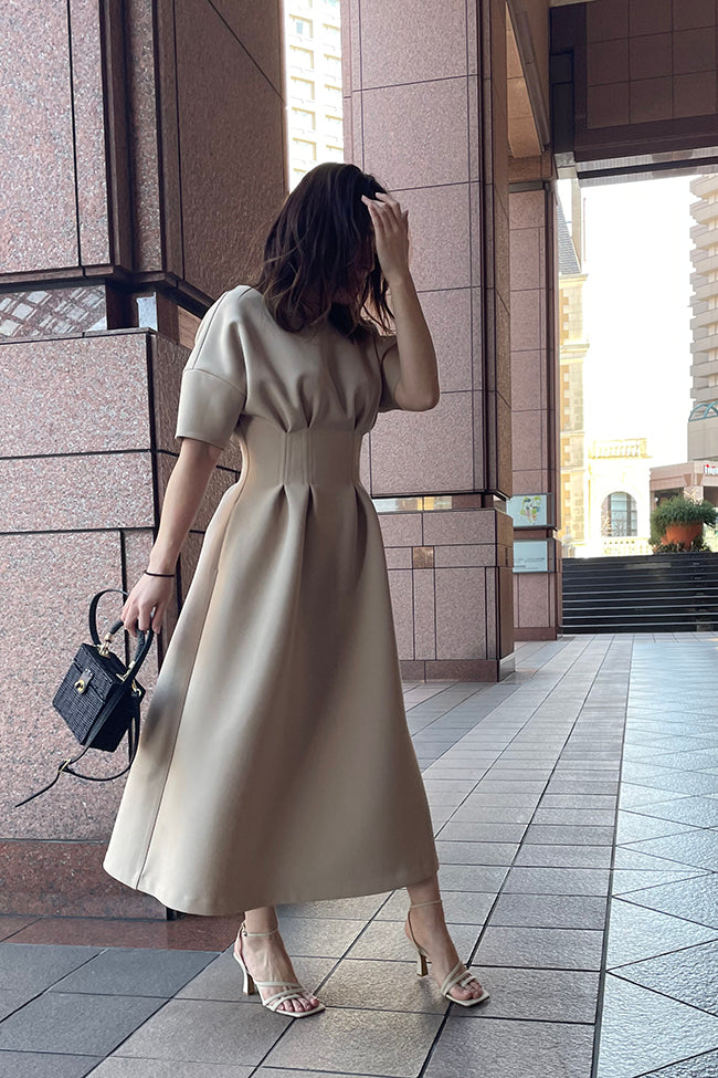 フィットフレアボンディングワンピース – ADMORE
